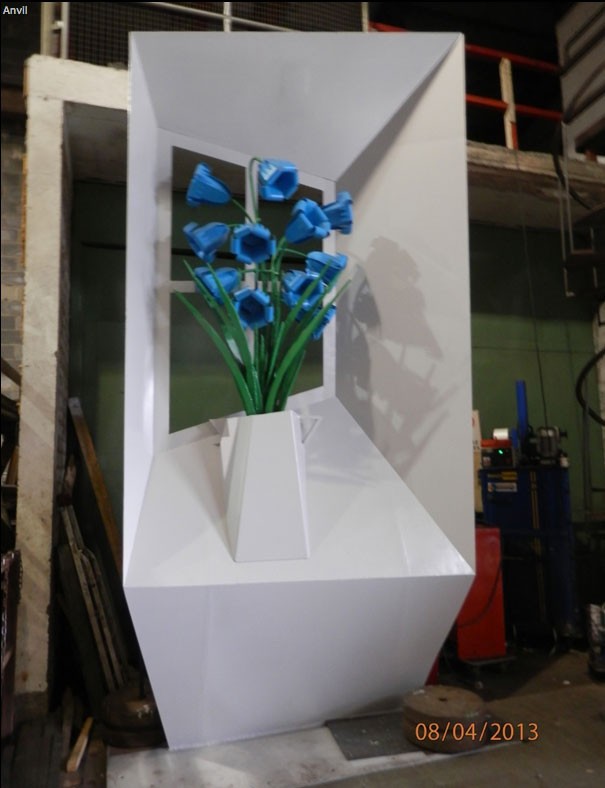 Anvil Engineering M9 Motorway Art Installation by Eamon Doherty